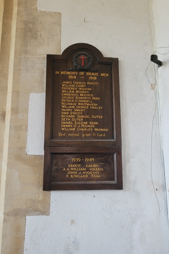 Memorials St. George's Bourton #2