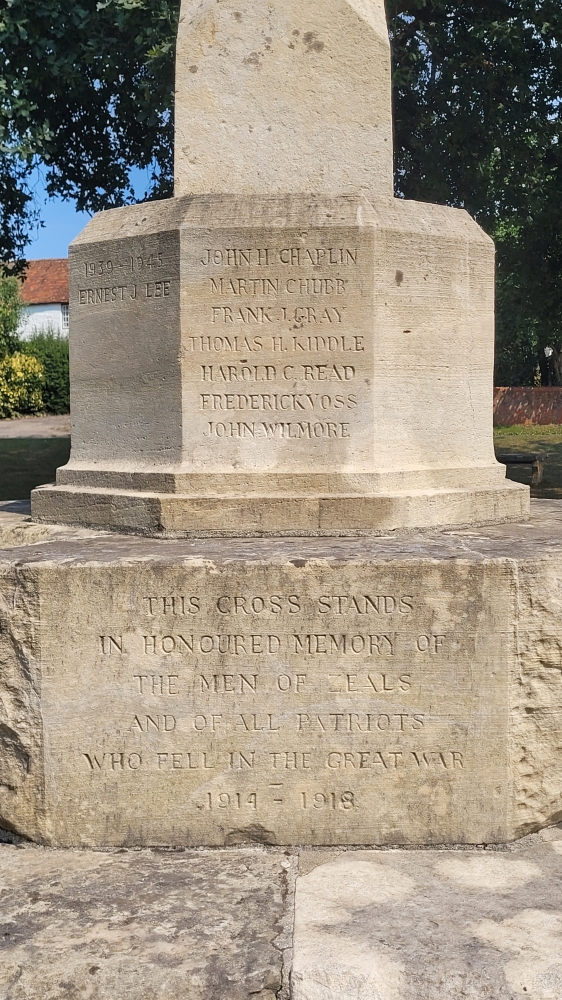 Oorlogsmonument Zeals #4
