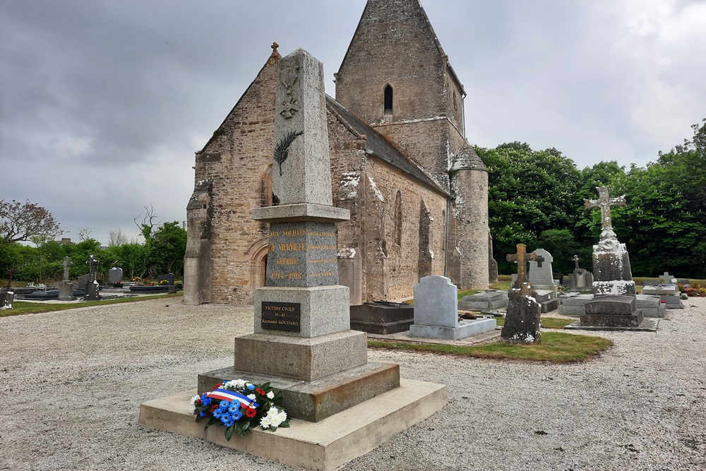 Oorlogsmonument Vierville  #1