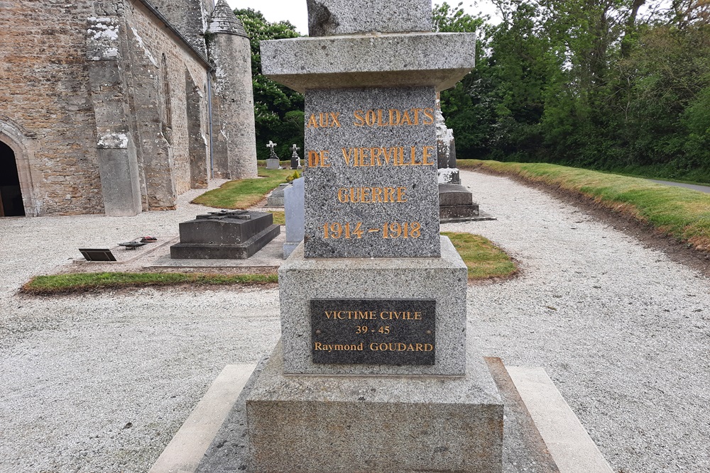Oorlogsmonument Vierville  #2