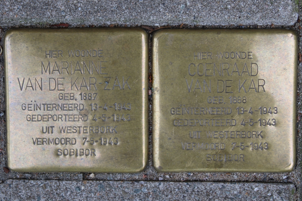 Stolpersteine Sarphatistraat 44 #1