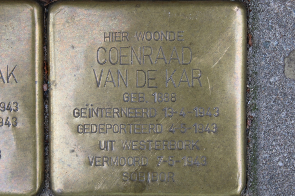 Stolpersteine Sarphatistraat 44 #3