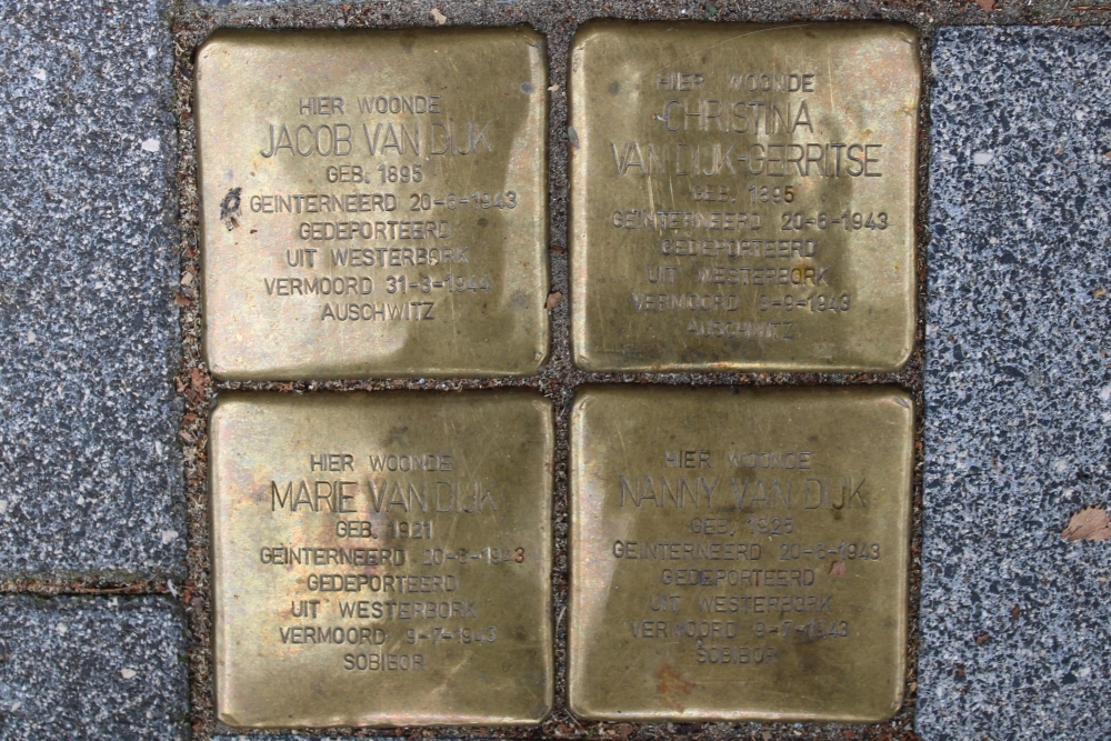 Stolpersteine Sarphatistraat 175 #1