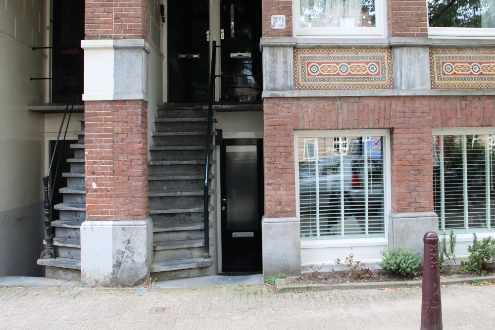 Stolperstein Nieuwe Prinsengracht 72 #2