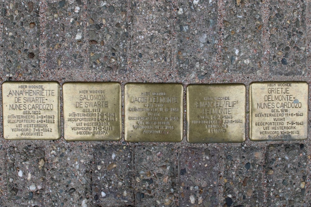 Stolpersteine Nieuwe Prinsengracht  46 #1