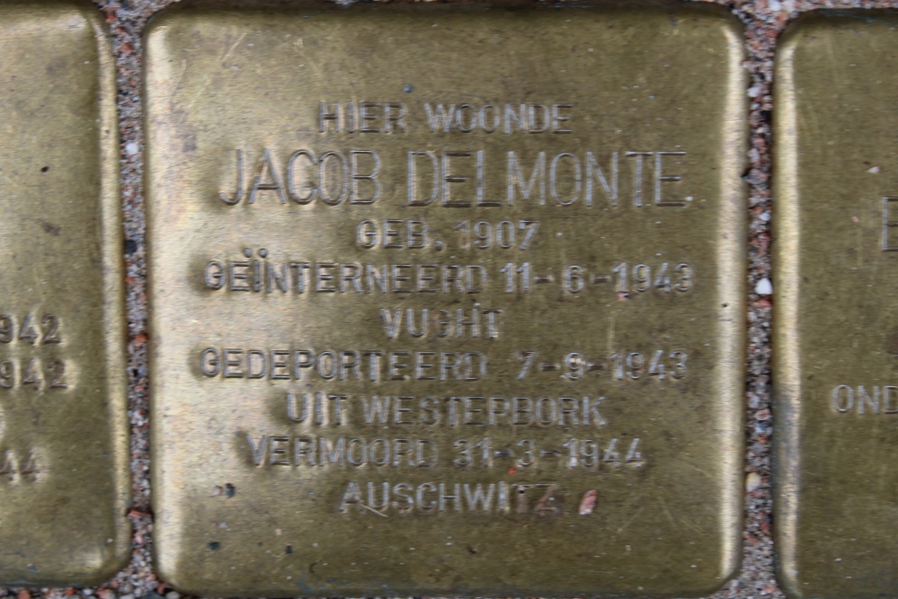 Stolpersteine Nieuwe Prinsengracht  46 #4