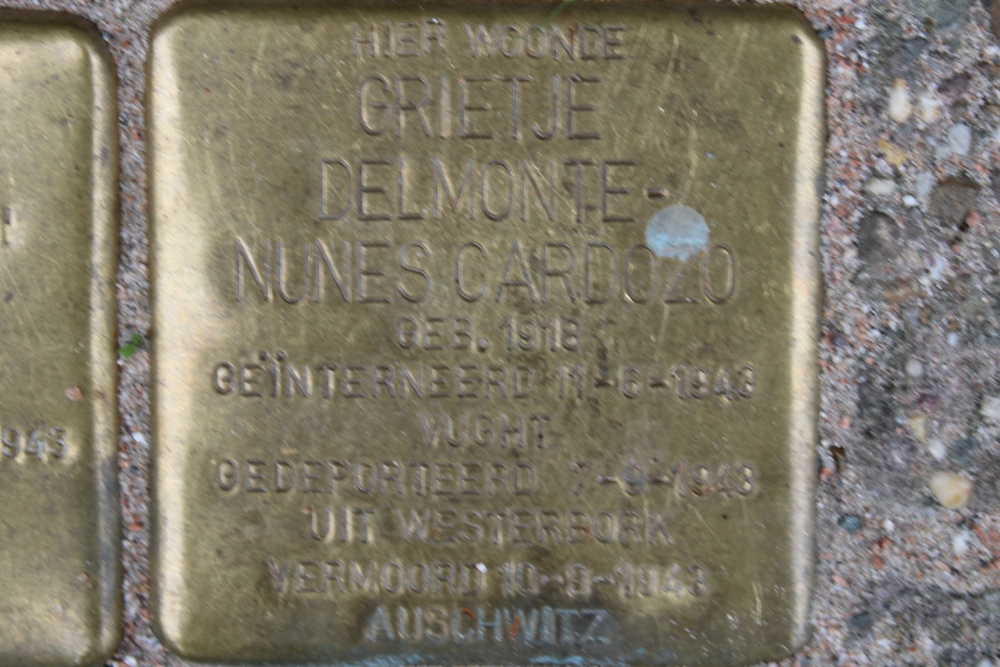 Stolpersteine Nieuwe Prinsengracht  46 #6