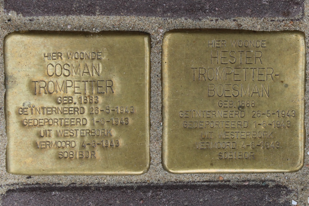 Stolpersteine Nieuwe Prinsengracht 19 #1