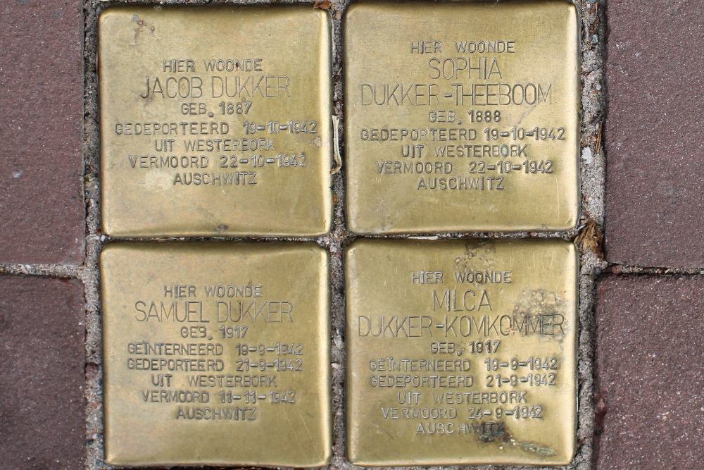 Stolpersteine Amstel 95-I #1