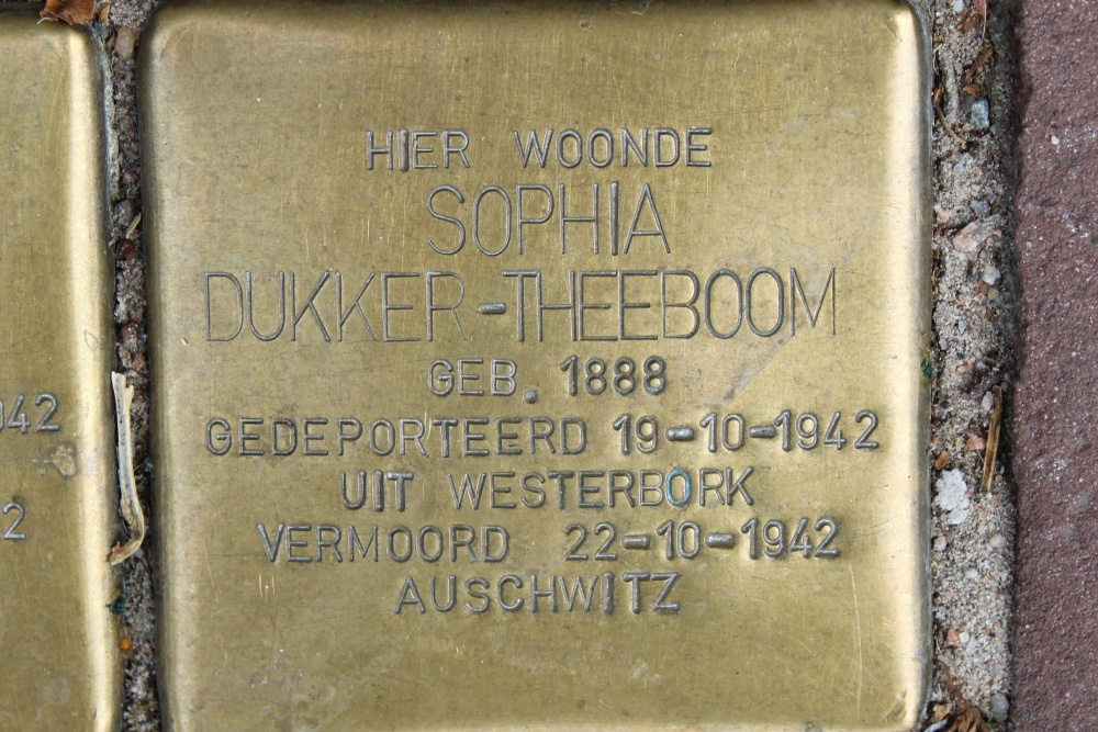 Stolpersteine Amstel 95-I #3
