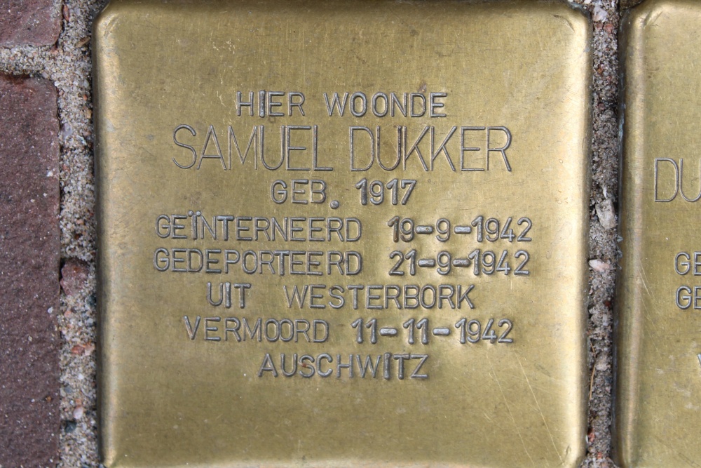 Stolpersteine Amstel 95-I #4