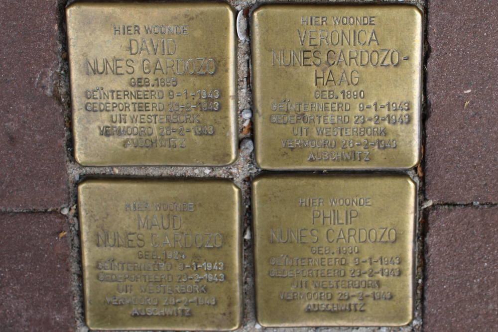 Stolpersteine Amstel 95-hs #1