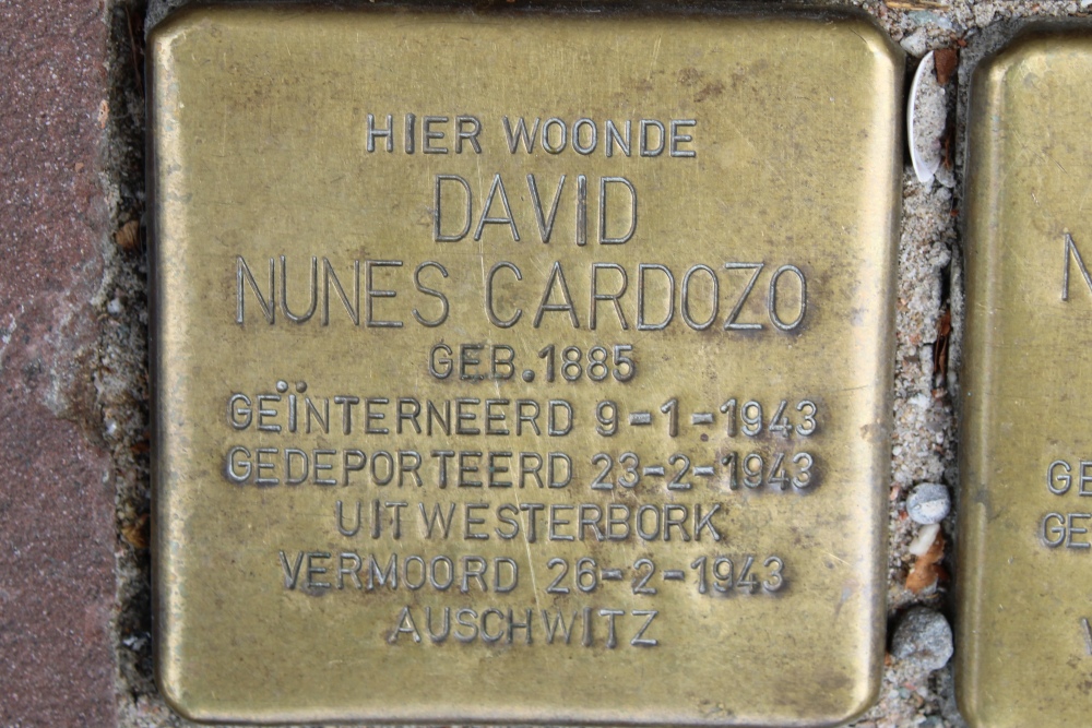 Stolpersteine Amstel 95-hs #2