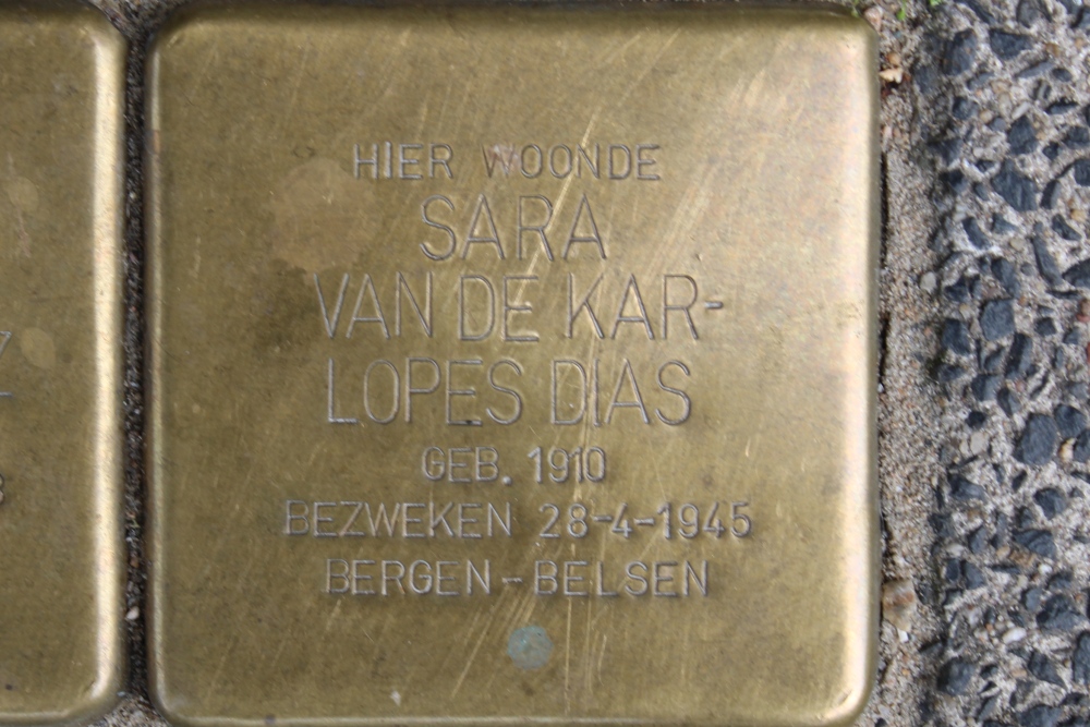 Stolpersteine Nieuwe Kerkstraat 83 #4