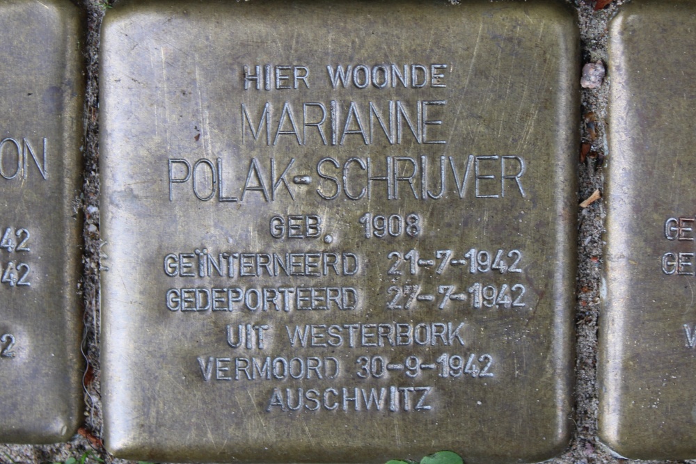 Stolpersteine Nieuwe Kerkstraat 110 #3