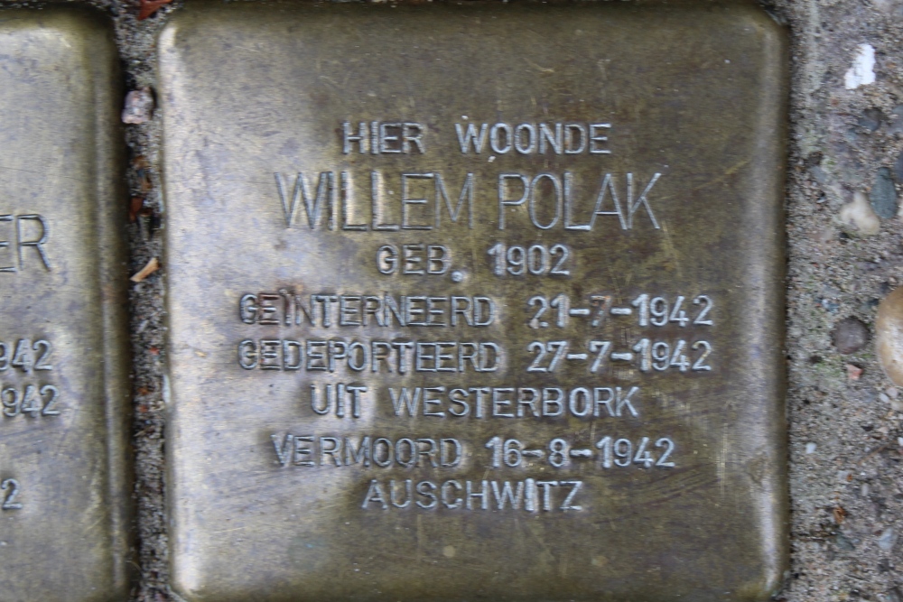 Stolpersteine Nieuwe Kerkstraat 110 #4