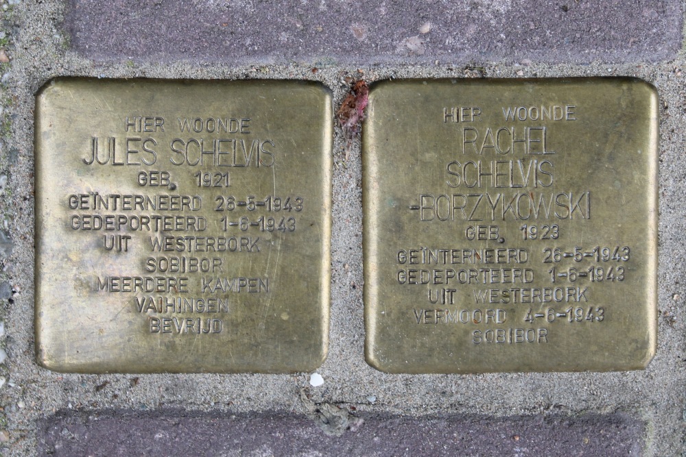 Stolpersteine Nieuwe Kerkstraat 105