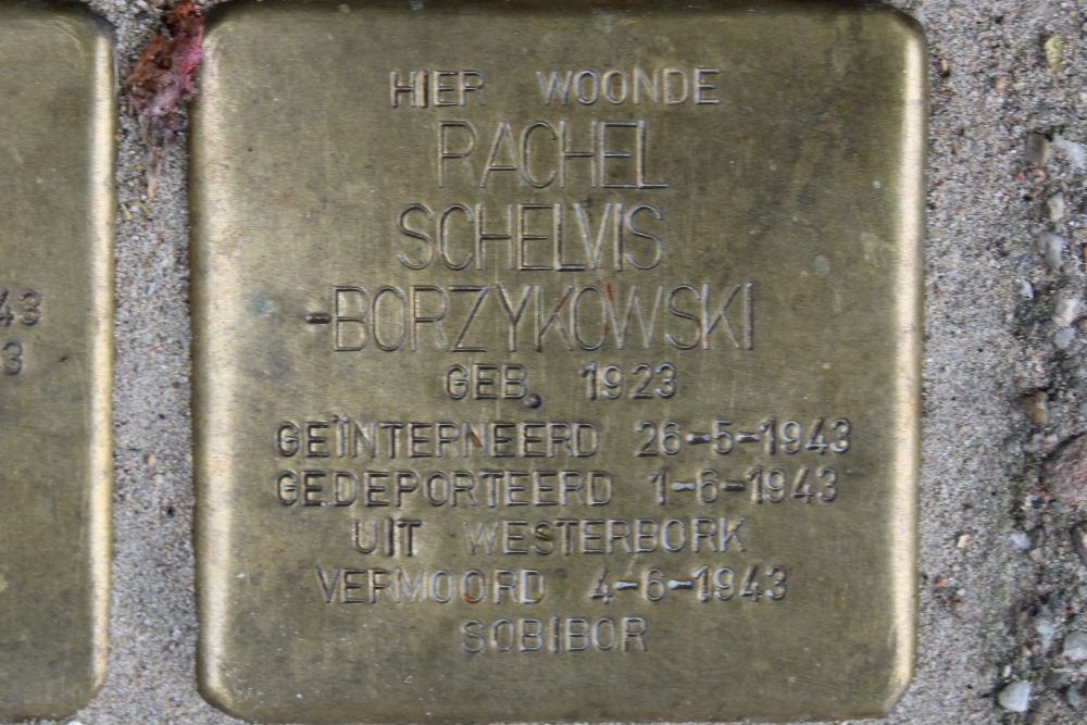Stolpersteine Nieuwe Kerkstraat 105 #3