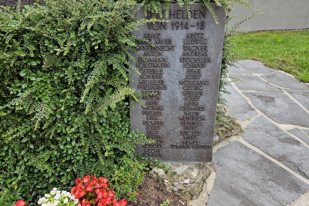 Oorlogsmonument Oberreute #3