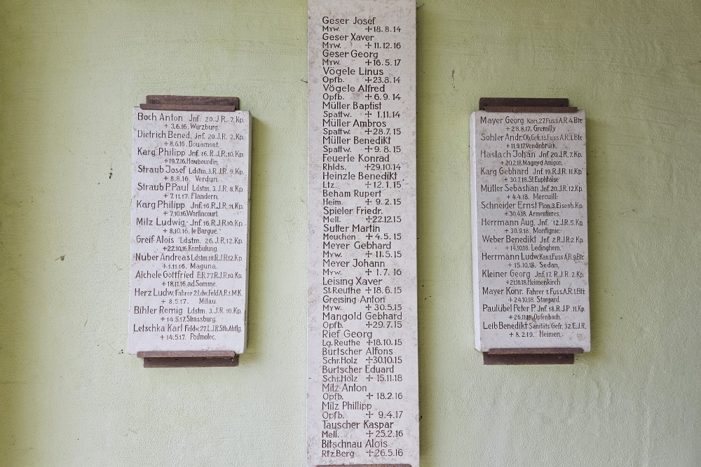 War Memorial Opfenbach im Allgäu #3