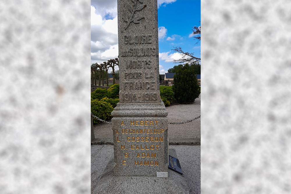 Oorlogsmonument Chef-du-Pont #4