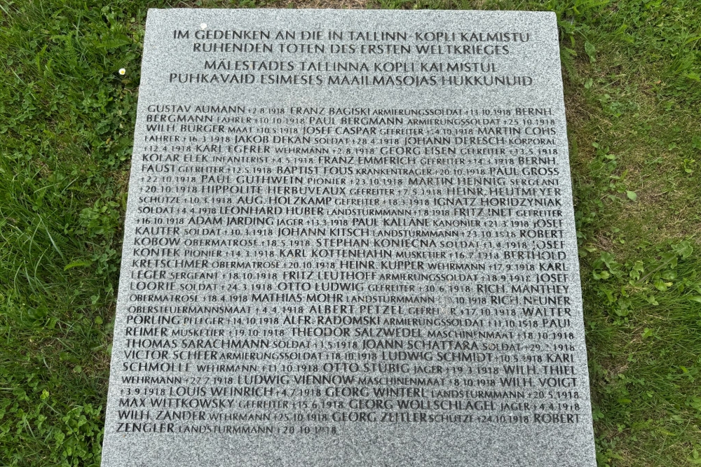 German War Cemetery Reval-Marienberg / Tallinn-Maarjamäe #2