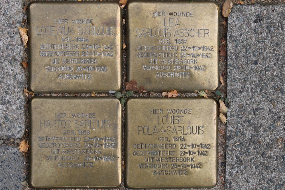 Stumbling Stones Henri Polaklaan 17