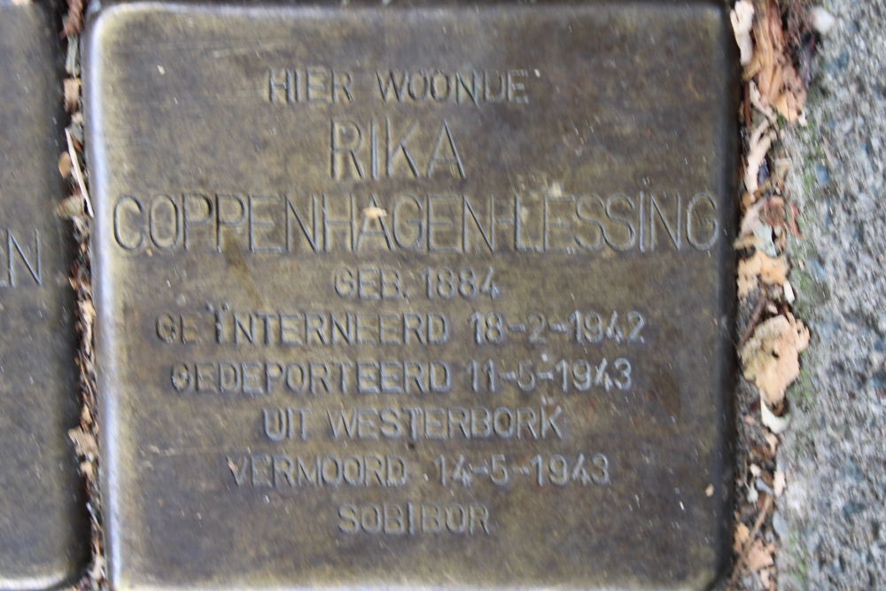 Stolpersteine Henri Polaklaan 18-II #6