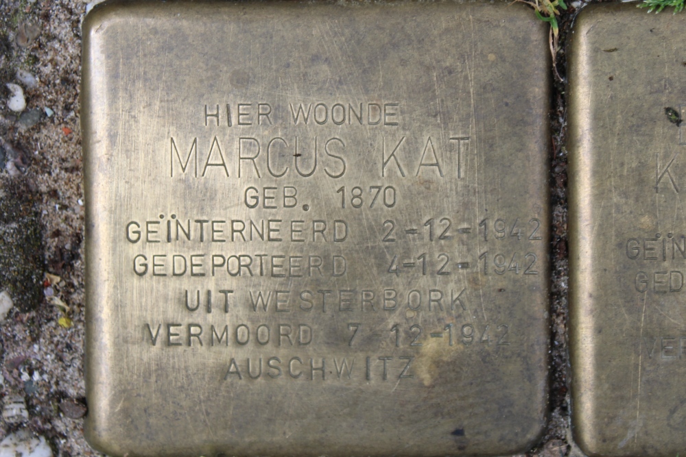 Stolpersteine Nieuwe Grachtje 4 #2