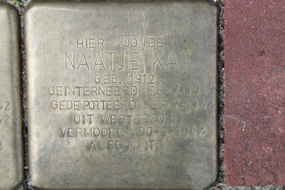 Stolpersteine Nieuwe Grachtje 4 #4
