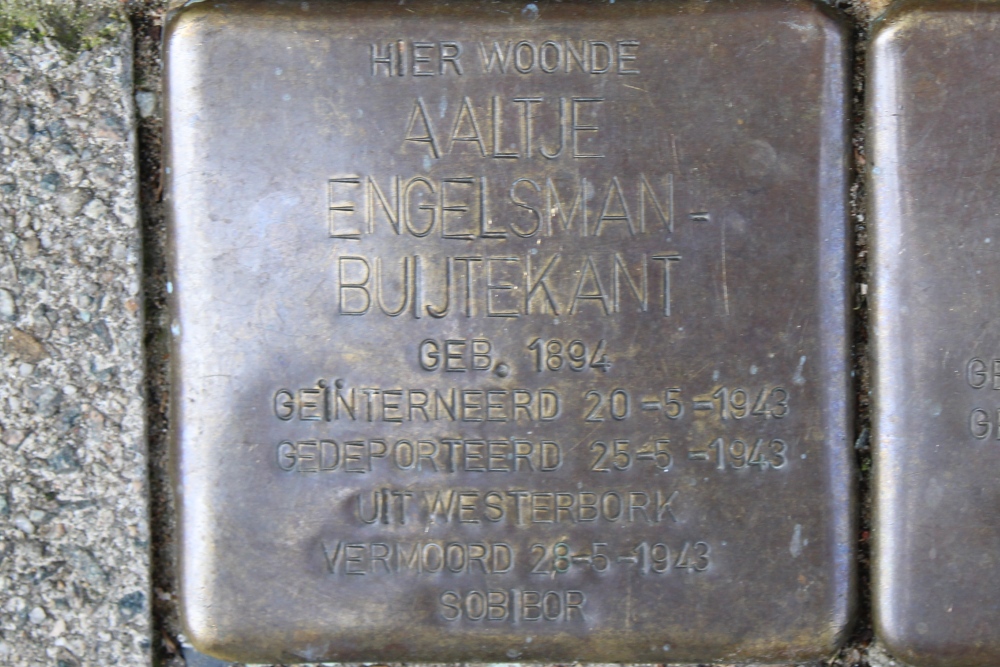 Stolpersteine Nieuwe Grachtje 6 #2