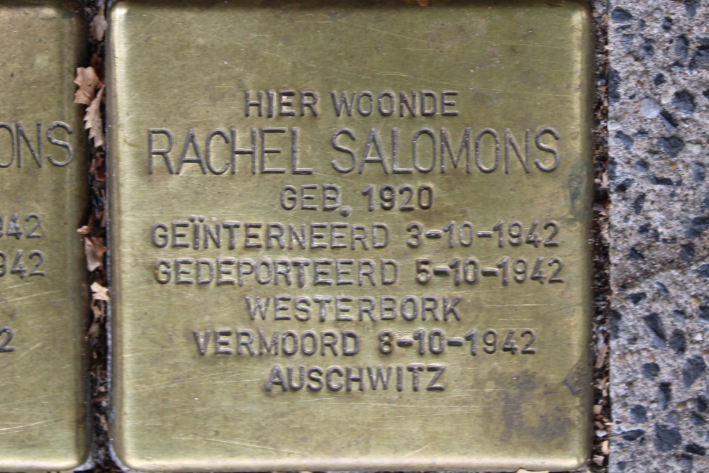 Stolpersteine Jonas Daniël Meijerplein voormalig 14-I #5