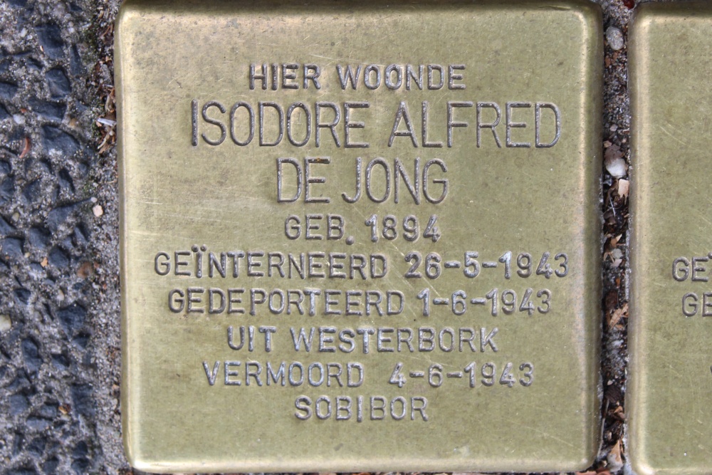 Stolpersteine Jonas Daniël Meijerplein voormalig 16-hs #3
