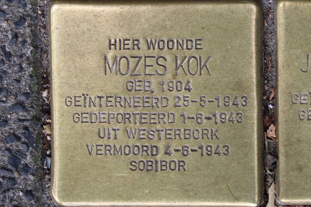 Stolpersteine Jonas Daniël Meijerplein voormalig 16-II #2