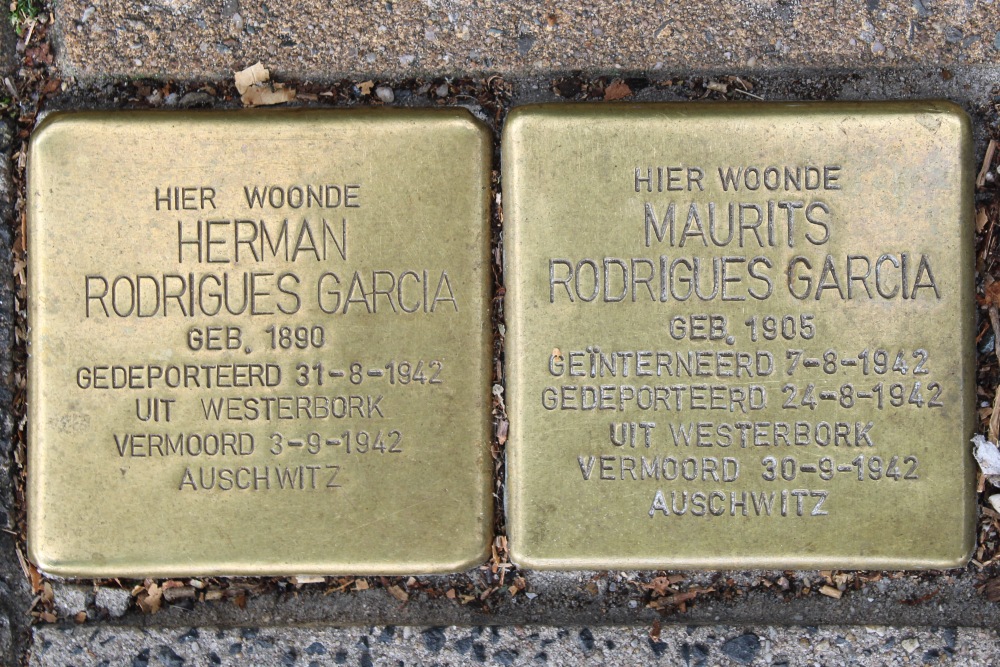 Stumbling Stones Jonas Daniël Meijerplein former 18-hs #2