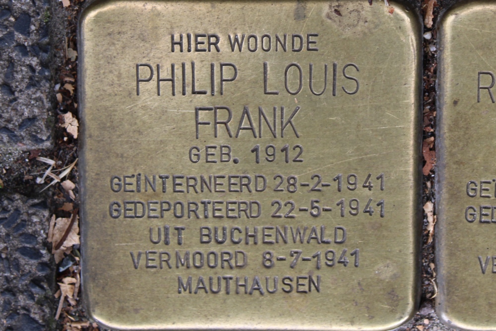 Stolpersteine Jonas Daniël Meijerplein voormalig 18-I #4