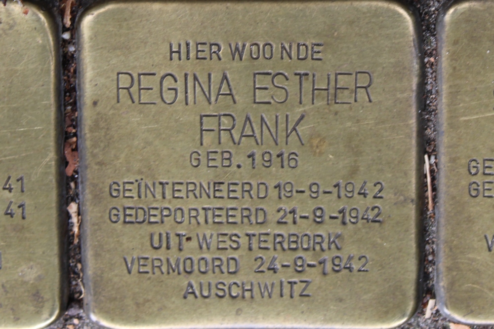 Stolpersteine Jonas Daniël Meijerplein voormalig 18-I #5