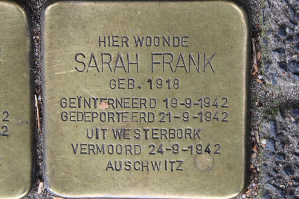 Stolpersteine Jonas Daniël Meijerplein voormalig 18-I #6