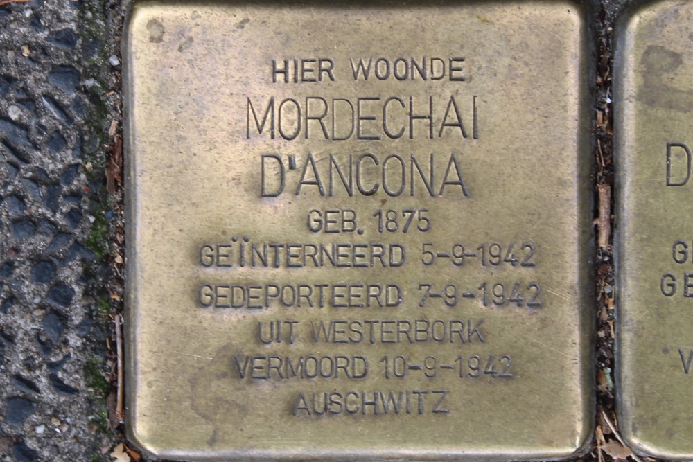 Stolpersteine Jonas Daniël Meijerplein voormalig 18-IIb #2