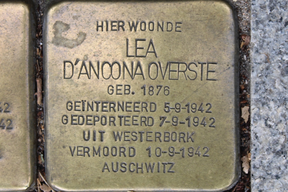Stolpersteine Jonas Daniël Meijerplein voormalig 18-IIb #3