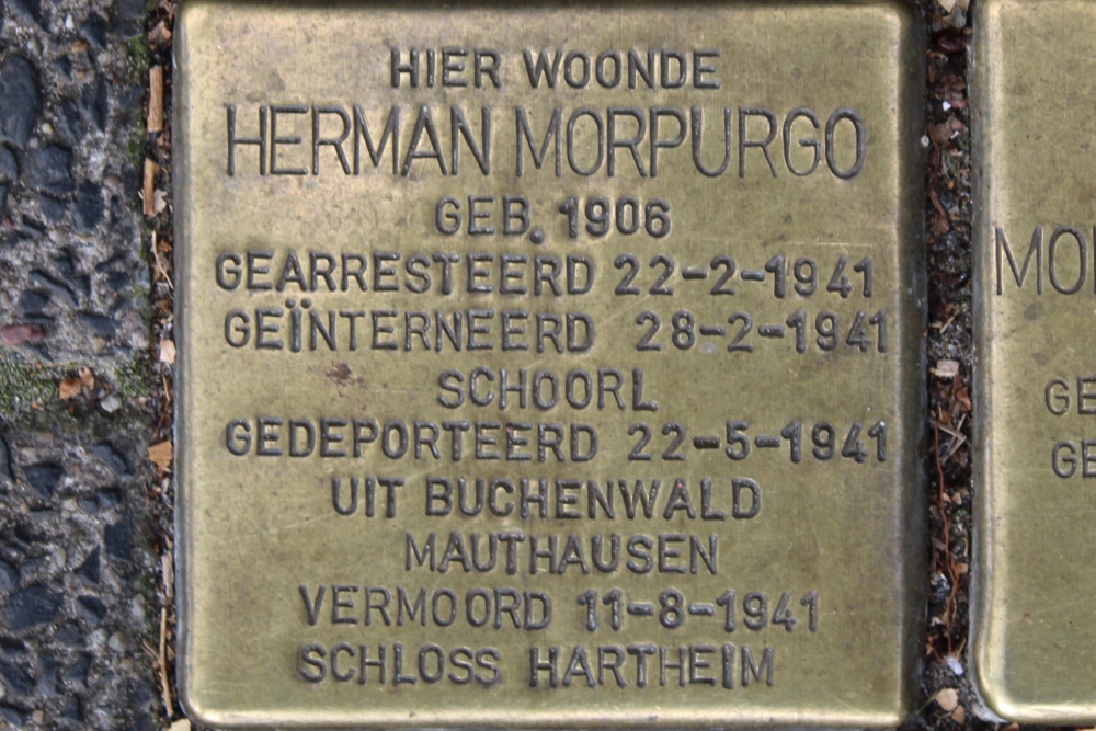 Stolpersteine Jonas Daniël Meijerplein voormalig 18-IIb #4