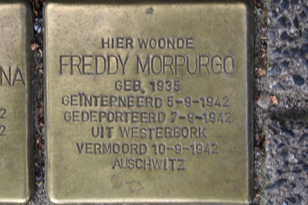 Stolpersteine Jonas Daniël Meijerplein voormalig 18-IIb #6