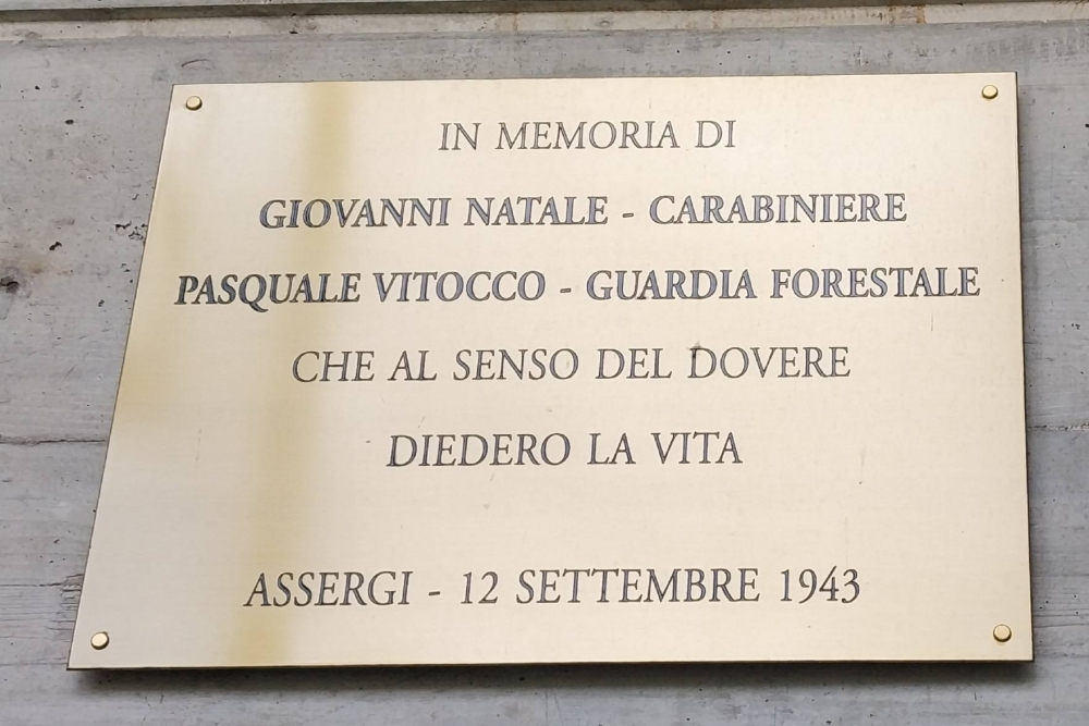 Memorial to the victims of Operation Oak