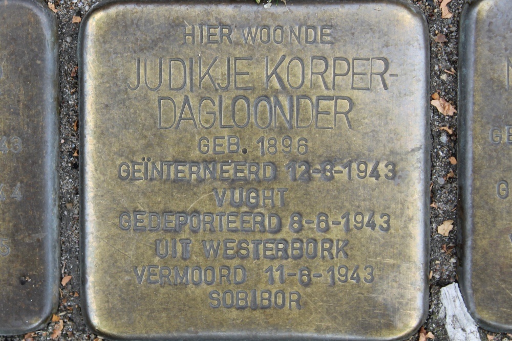 Stolpersteine Waterlooplein voormalig 98-III #3