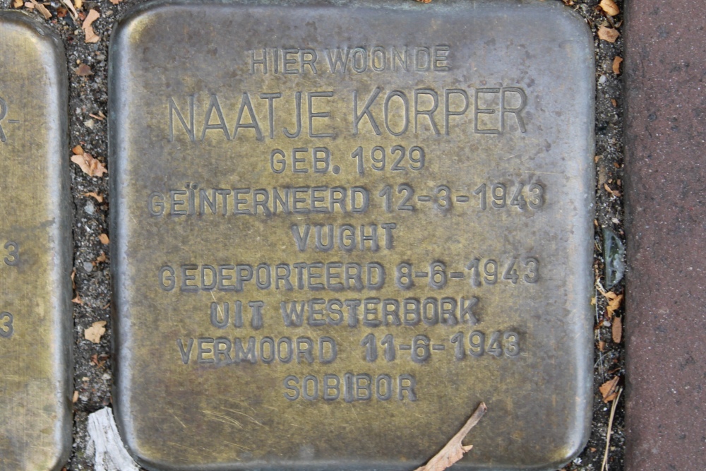 Stolpersteine Waterlooplein voormalig 98-III #4