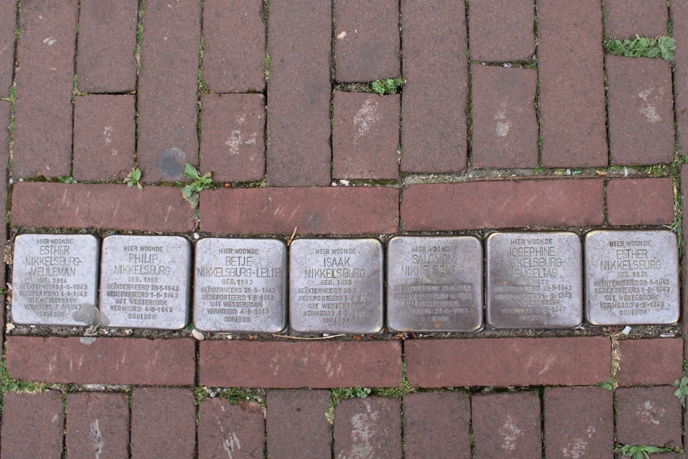 Stumbling Stones Waterlooplein former 77-I #1