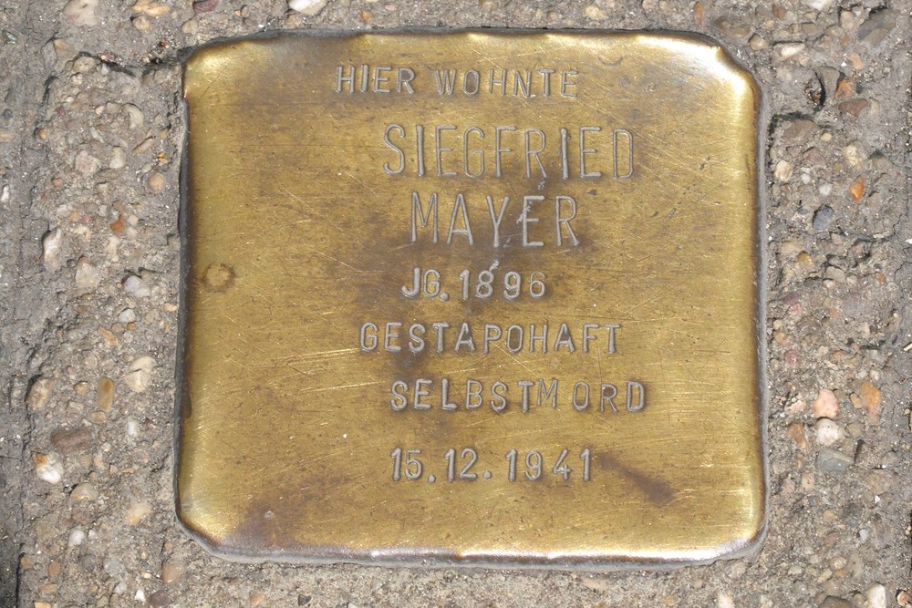 Stumbling Stone Kaiserstraße 36