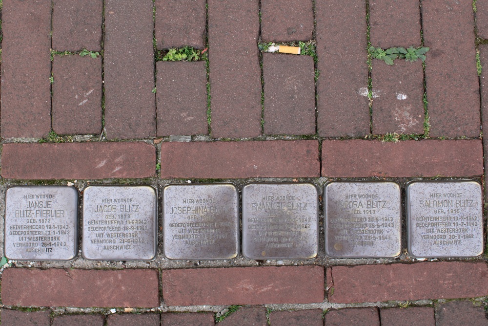 Stolpersteine Waterlooplein voormalig 79-I #1