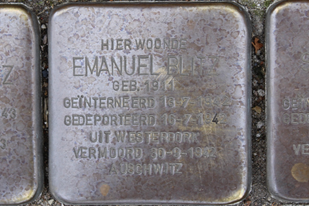 Stolpersteine Waterlooplein voormalig 79-I #5
