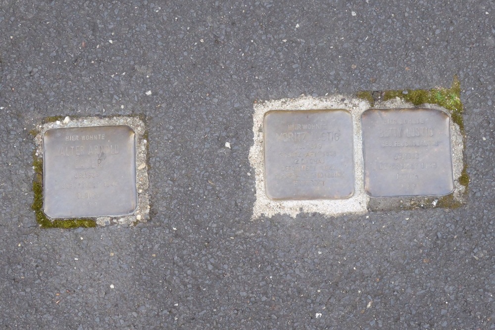 Stumbling Stones Paul-Eber-Straße 1